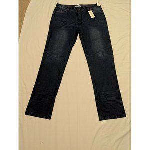 NWT ROSS GRAISON Mens Jeans Sz.38 Blue Dark Wash